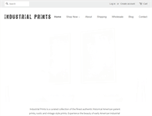 Tablet Screenshot of industrialprints.com